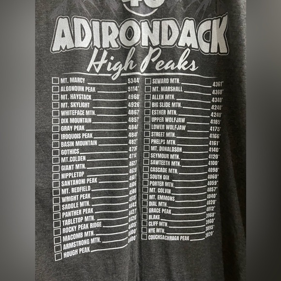 Men’s medium adirondacks high peak T - Picture 2 of 5